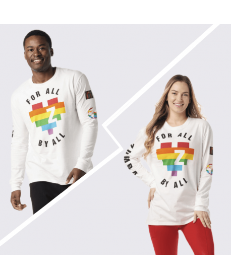 Pride For All By All Long Sleeve Tee