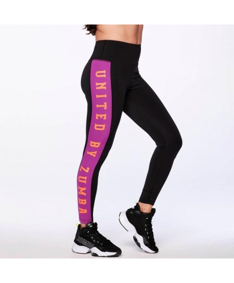 Zumba Stand Together High Waisted Ankle Leggings