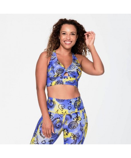 Zumba Happy Twisted Front Bra (Pedido Especial)