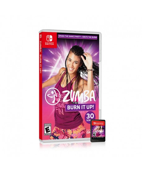 Zumba Burn It Up Video Game for Nintendo Switch (Español)