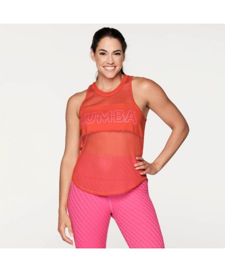 Zumba Forever High Neck Mesh Tank (Pedido Especial)