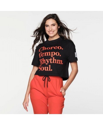 Zumba Rhythm Soul Crop Top...