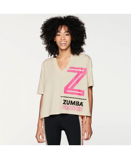 Zumba Forever Oversized V-Neck Top (Pedido Especial)