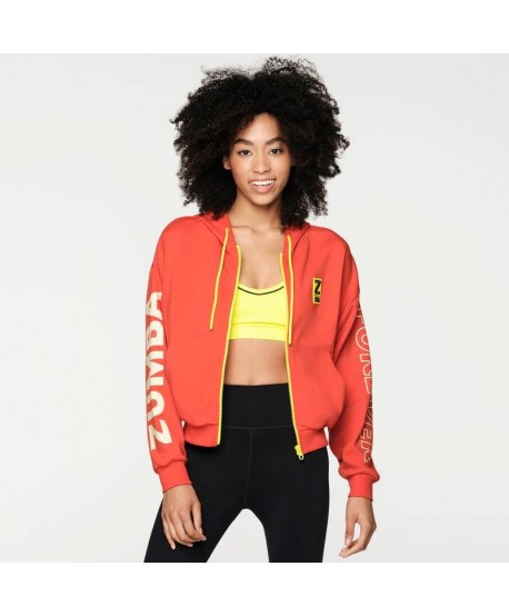 Zumba Forever Oversized Zip-Up Hoodie (Pedido Especial)