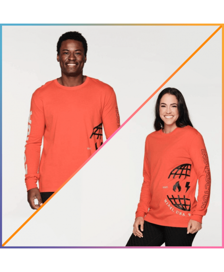 Zumba Miami Long Sleeve Tee (Pedido Especial)