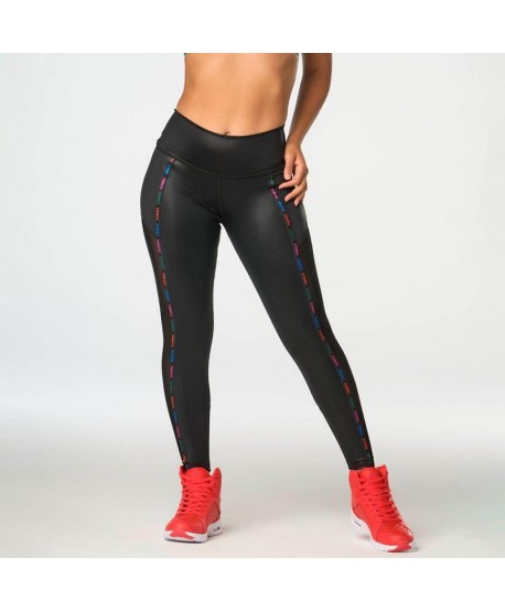 Destination Zumba Mesh Panel Ankle Leggings (Pedido Especial)