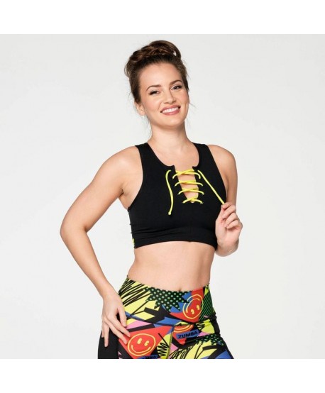 Zumba Happy Lace Up Bra (Pedido Especial)