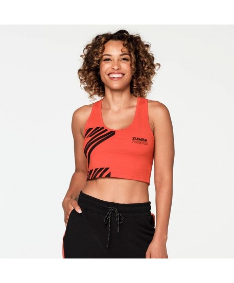 Zumba Happy Crop Racerback (Pedido Especial)