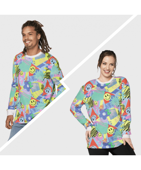 Zumba Fun And Happy Long Sleeve Tee (Pedido Especial)