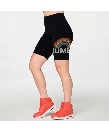 Zumba With Pride High Waisted Biker Shorts (Pedido Especial)