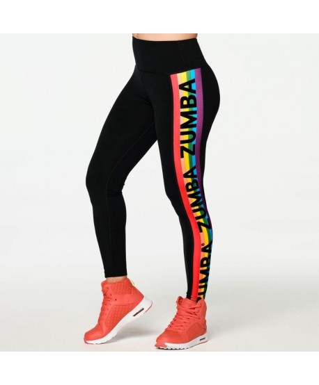 Zumba With Pride High Waisted Ankle Leggings (Pedido Especial)