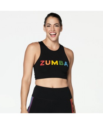 Zumba With Pride Crop Tank...