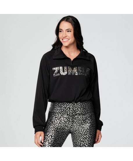 Glow With The Flow Half Zip Crop Pullover (Pedido Especial)