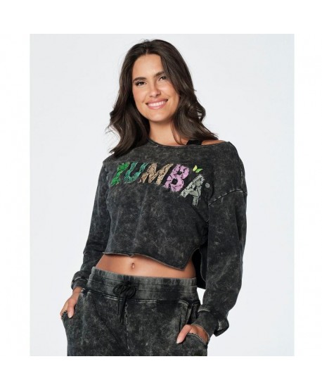 Zumba Transform Crop Sweatshirt (Pedido Especial)