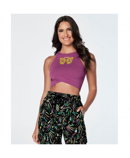 Zumba Butterfly Crop Tank (Pedido Especial)