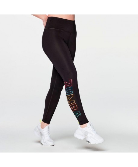 Zumba Vibrant High Waisted Ankle Leggings