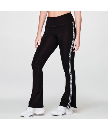 Zumba Upbeat Split Leg Flare Leggings