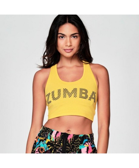 Zumba Good Vibes Crop Tank (Pedido Especial)