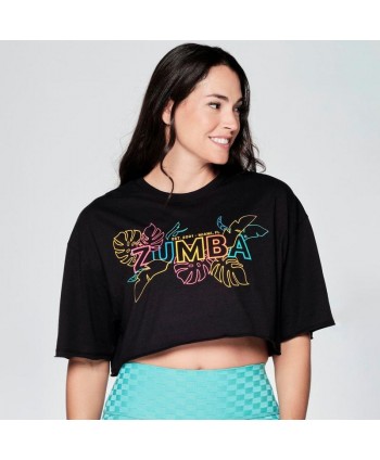 Zumba Coastal Club Crop Top...