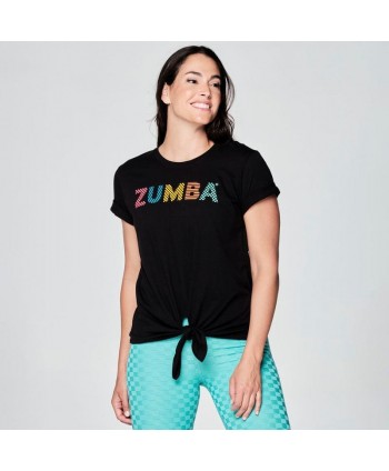 Zumba Beach Bash Front Tie...