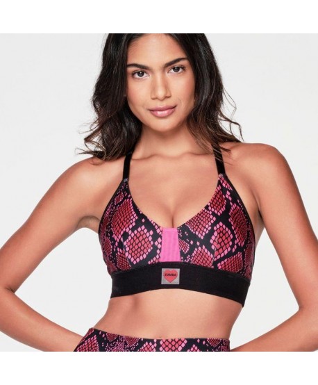 Zumba Love Snakeskin Bra (Pedido Especial)