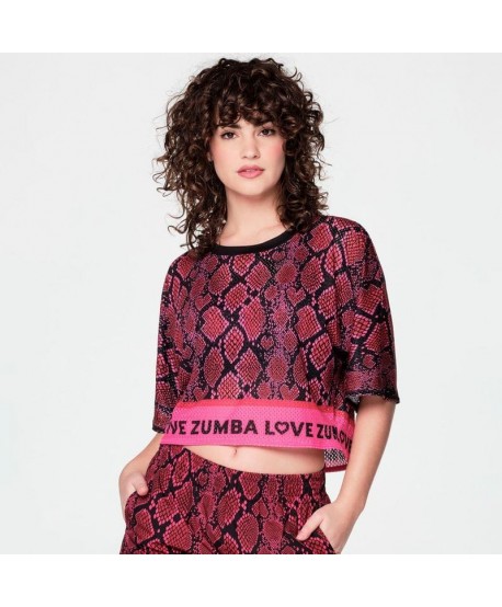 Zumba Love Snakeskin Top (Pedido Especial)