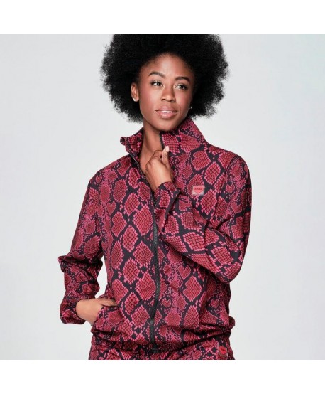 Zumba Love Snakeskin Zip-Up Jacket