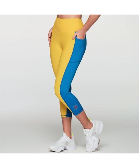 Zumba Bold High Waisted Crop Leggings (Pedido Especial)