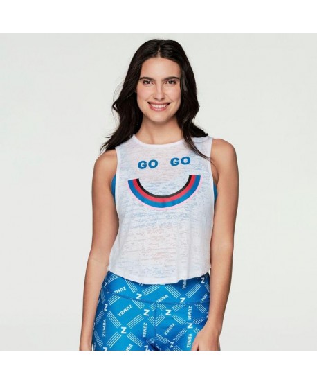 Retro Beat Crop Tank (Pedido Especial)