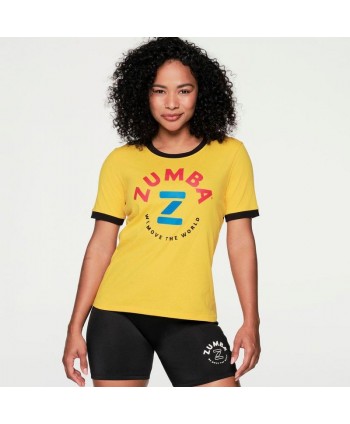 Zumba Retro Ringer Tee...