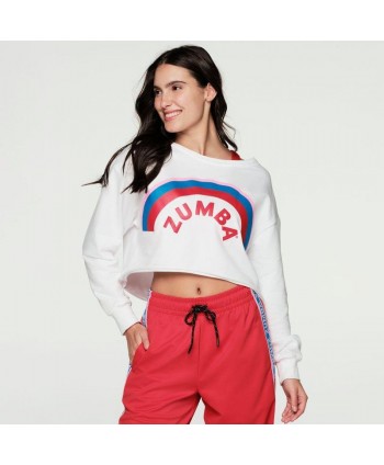 Retro Zumba Oversized Crop...