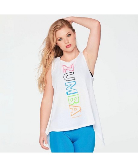 Zumba Too Cool Open Back Tank (Pedido Especial)