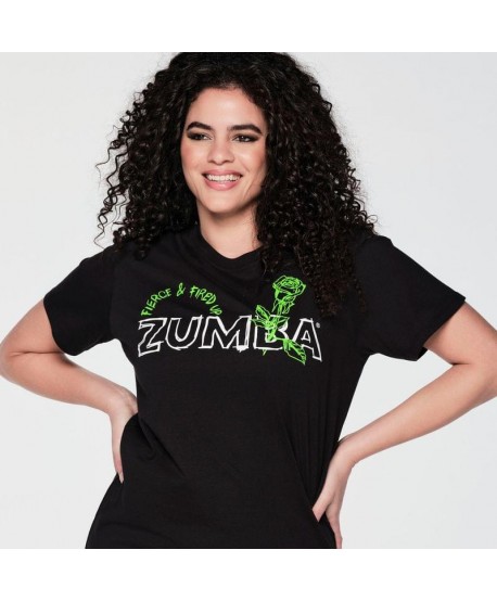 Zumba Fired Up Instructor Tee (Pedido Especial)