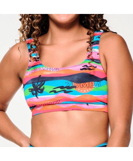 Zumba Sun And Swim Bra (solo parte de arriba) (Pedido Especial)