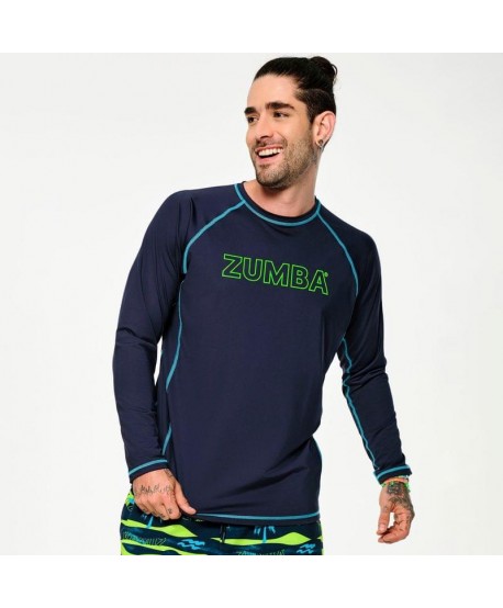 Zumba Sun And Swim Long Sleeve Rashguard (Pedido Especial)