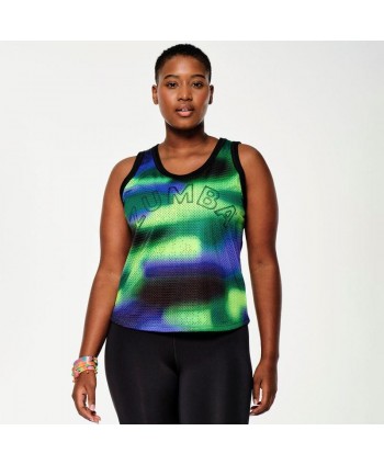 Zumba Tropidelic Mesh Tank...