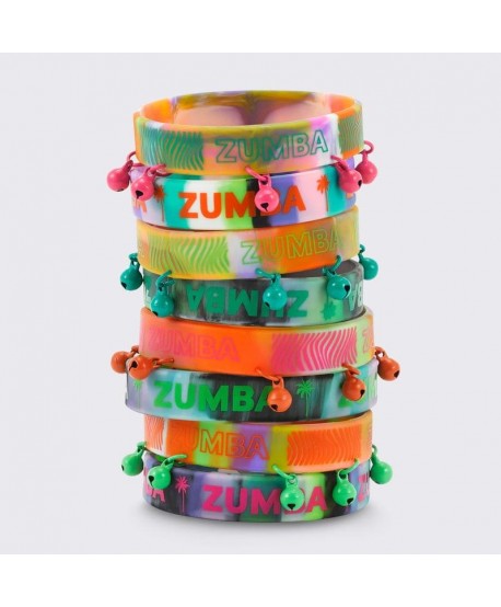 Zumba Tropidelic Rubber Bracelets 8PK