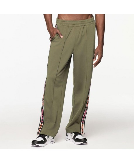 ZW X GW Straight Leg Track Pants With Side Snaps