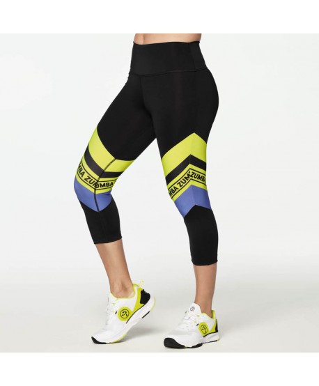 Zumba All Day High Waisted Capri Legging