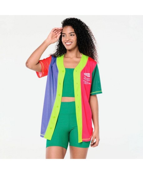 Zumba Prep Unisex Baseball Button Up Jersey (Pedido Especial)