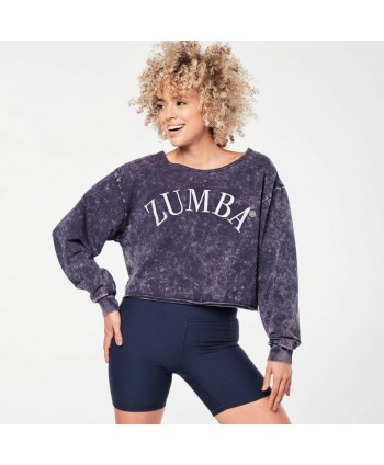 Zumba Prep Crop Sweatshirt