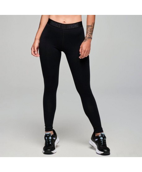 Strong ID Electric High Rise Ankle Leggings With Elastic Waistband