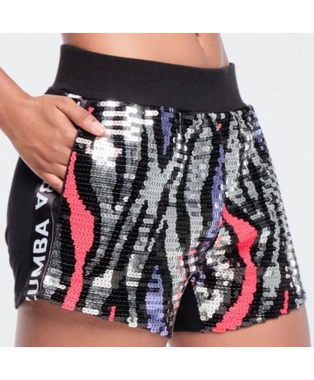 Funscape Sequin Boxing Short With Side Trim (Pedido Especial)