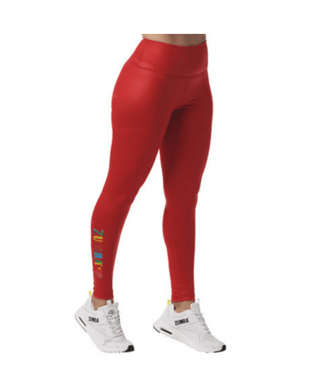 Bright And Bold High Waisted Ankle Leggings