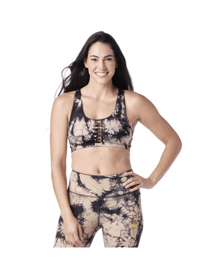 Zumba Worldwide Tie-Dye Bra