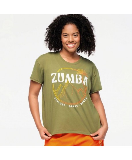 Zumba Explore High Low Crew Neck Top (Pedido Especial)