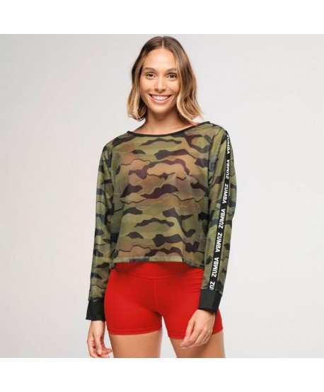 Zumba Explore Raglan Mesh Pullover (Pedido Especial)