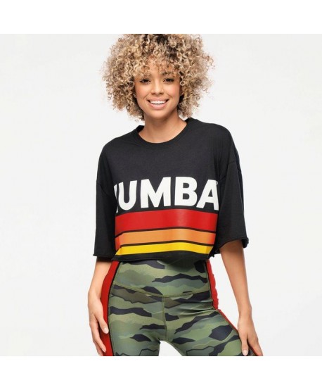 Zumba Explore Boxy Ultra Crop Top (Pedido Especial)