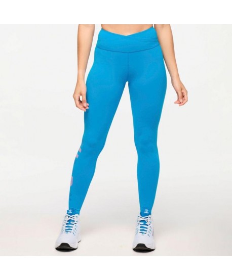 Zumba Explore Crossover Waistband Ankle Leggings (Pedido Especial)