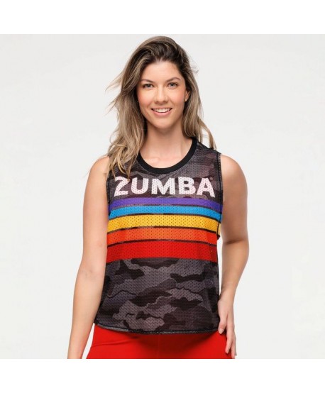 Zumba Explore Mesh Muscle Tank (Pedido Especial)